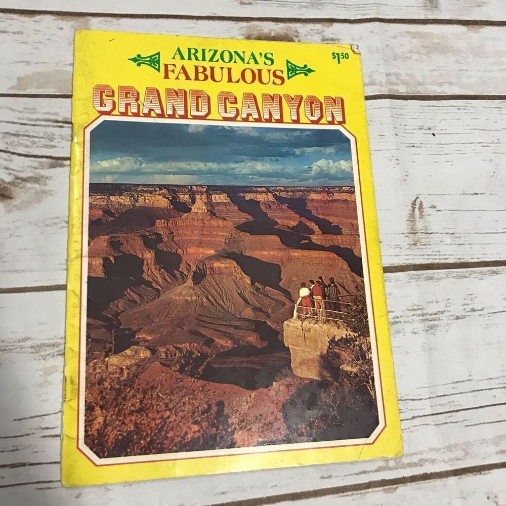Plastichrome Arizona’s Fabulous Grand Canyon Booklet‎ vintage travel booklet